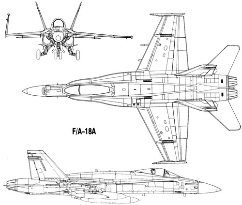 McDonnell Douglas F-A-18A Hornet