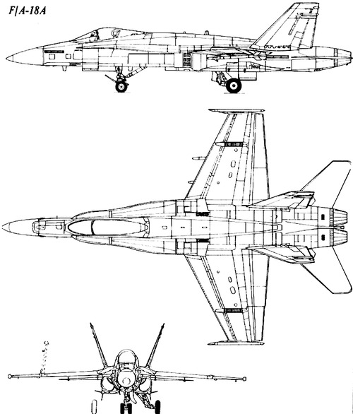 McDonnell-Douglas F-A-18A Hornet