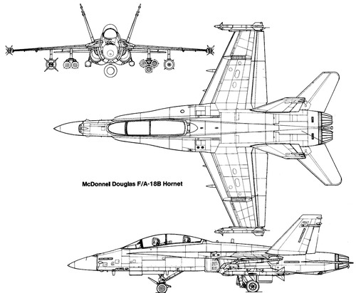 McDonnell Douglas F-A-18B Hornet