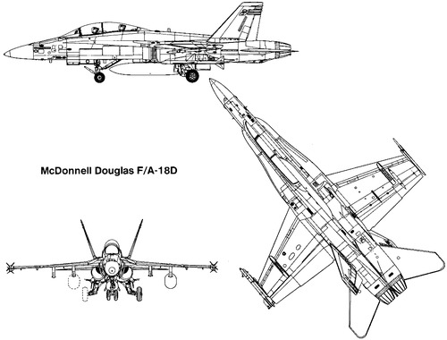 McDonnell Douglas F-A-18D Hornet