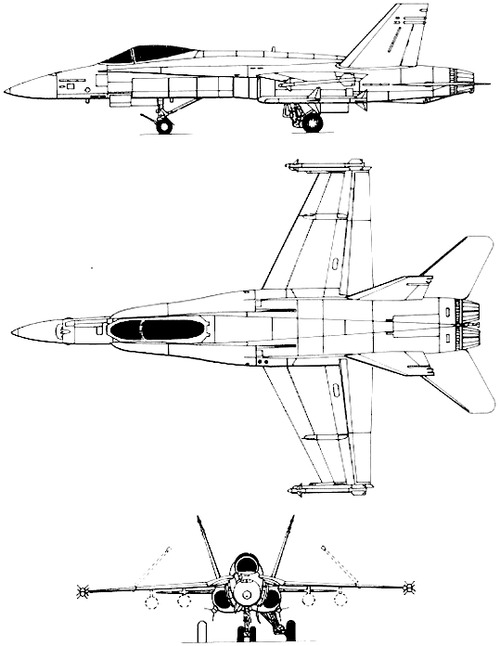 McDonnell-Douglas FA-18A Hornet