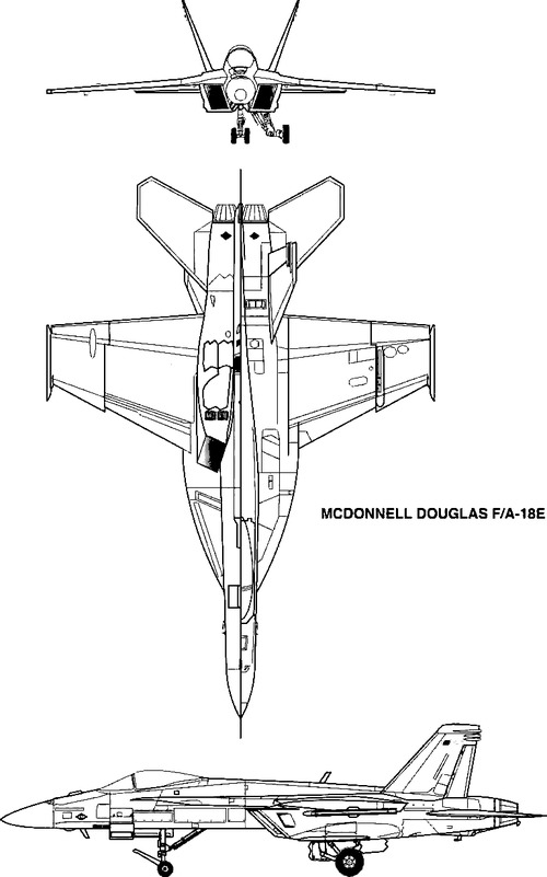 McDonnell-Douglas FA-18E Hornet