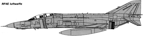 McDonnell-Douglas RF-4E Phantom II Lufrwaffe
