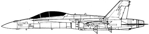 McDonnell Douglas TF-18A Hornet
