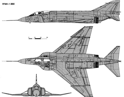 McDonnell YF4H-1 Phantom II 98S