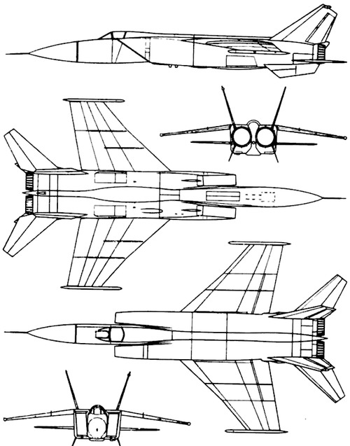 Mikoyan-Gurevich I-266 (MiG-25)