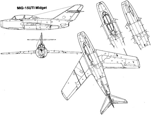 Mikoyan-Gurevich MiG-15UTI Midget