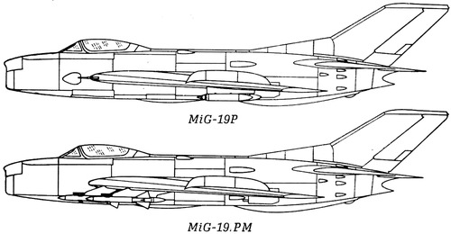 Mikoyan-Gurevich MiG-19P Farmer
