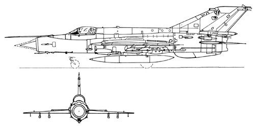 Mikoyan-Gurevich MiG-21-93 Fishbed