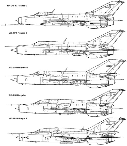 Mikoyan-Gurevich MiG-21 Fishbed [5]