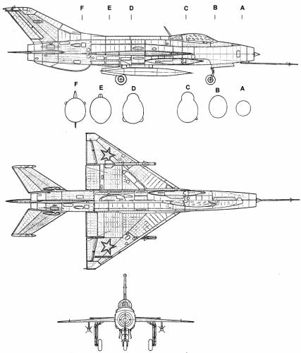 Mikoyan-Gurevich MiG-21F (Fishbed)