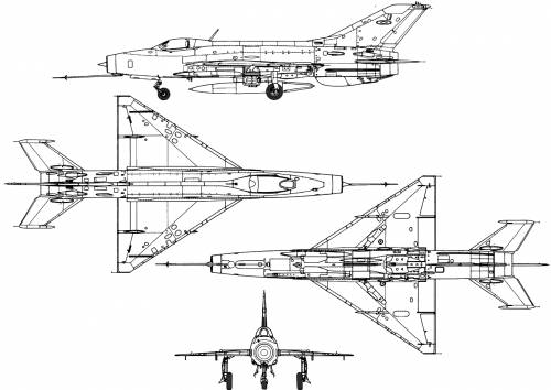 Mikoyan-Gurevich MiG-21F (Fishbed)