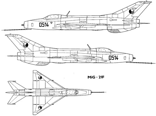 Mikoyan-Gurevich MiG-21F Fishbed C