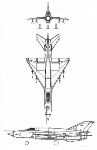 Mikoyan-Gurevich MiG-21Mbis Fishbed-N