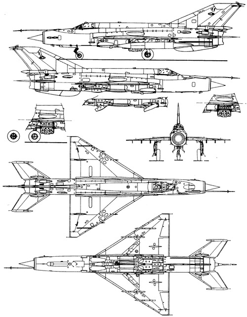 Mikoyan-Gurevich MiG-21MF Fishbed