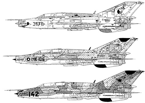 Mikoyan-Gurevich MiG-21MF Fishbed