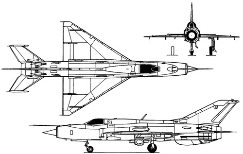 Mikoyan-Gurevich MiG-21PF Fishbed