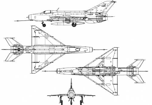 Mikoyan-Gurevich MiG-21PF Fishbed C