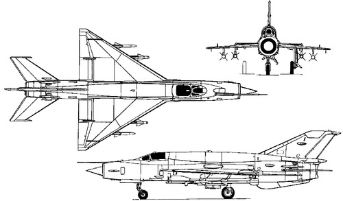 Mikoyan-Gurevich MiG-21SMT Fishbed F