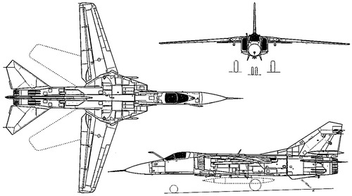 Mikoyan-Gurevich MiG-23 Flogger (1972)