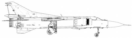 Mikoyan-Gurevich MiG-23M Frogger B
