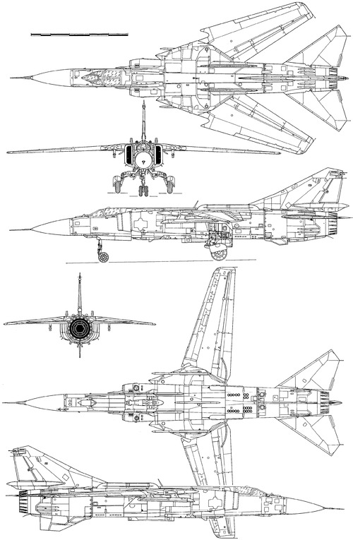 Mikoyan-Gurevich MiG-23MLD Flogger G