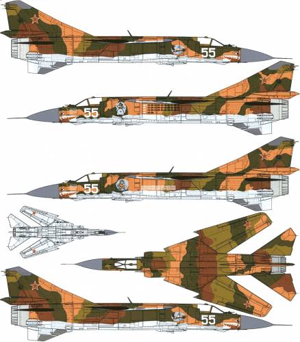 Mikoyan-Gurevich MiG-23MLD Frogger K