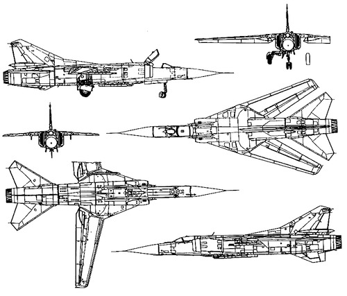 Mikoyan-Gurevich MiG-23S Flogger A
