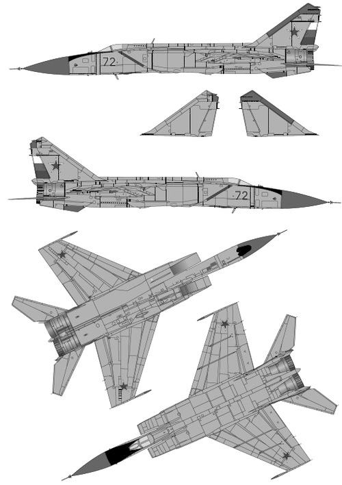 Mikoyan-Gurevich MiG-25 Foxbat