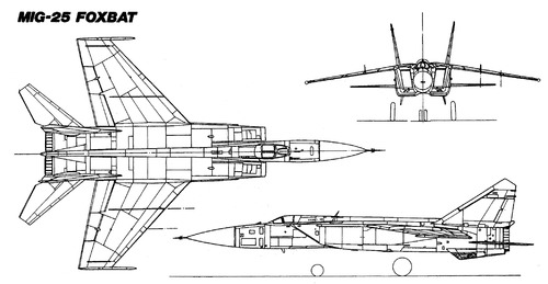 Mikoyan-Gurevich MiG-25 Foxbat [5]
