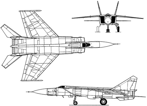 Mikoyan-Gurevich MiG-25 Foxbat [7]