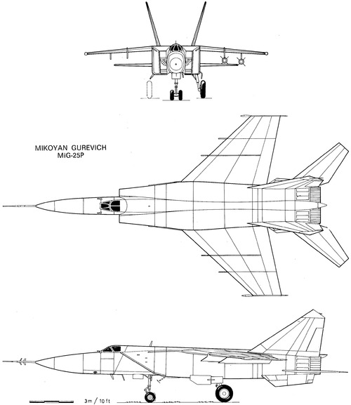 Mikoyan-Gurevich MiG-25P Foxbat