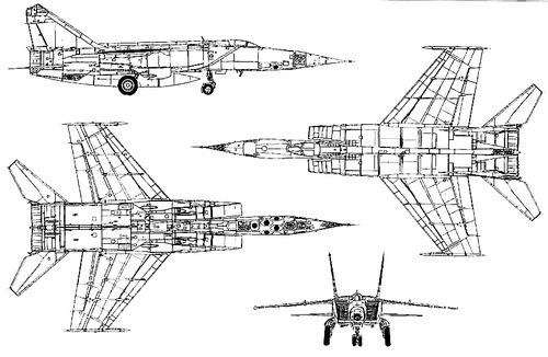 Mikoyan-Gurevich MiG-25RB Foxbat