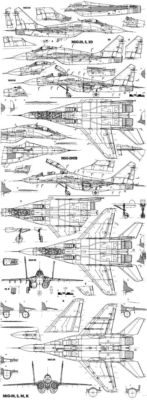 Mikoyan-Gurevich MiG-29 Fulcrum