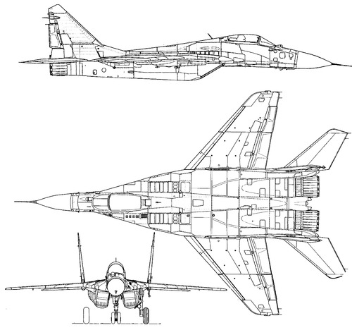 Mikoyan-Gurevich MiG-29 Fulcrum (9-12)