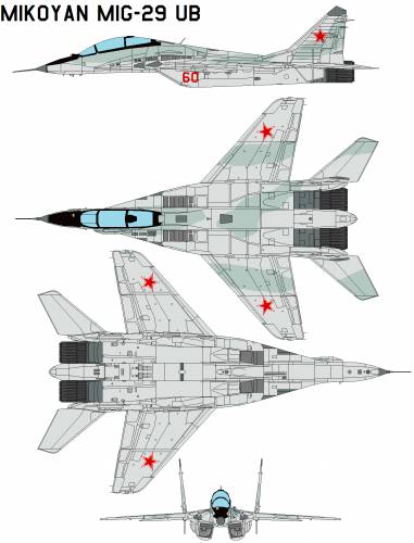 Mikoyan-Gurevich MiG-29 ub