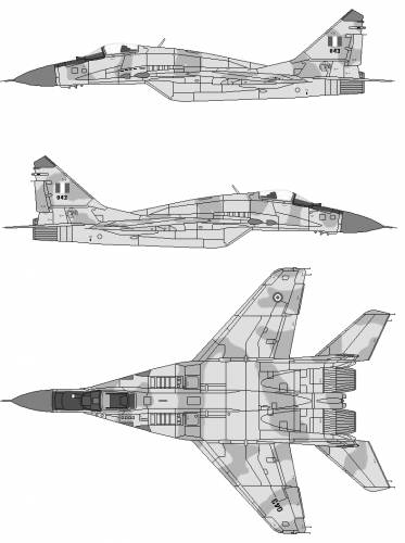 Mikoyan-Gurevich MiG-29C Fulcrum C