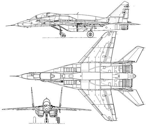 Mikoyan-Gurevich MiG-29KUBT Fulcrum