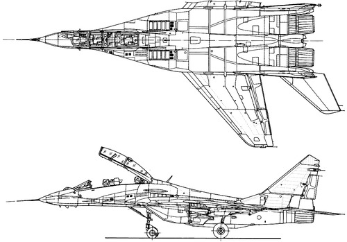 Mikoyan-Gurevich MiG-29UB Fulcrum