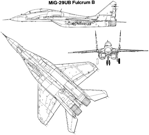 Mikoyan-Gurevich MiG-29UB Fulcrum B
