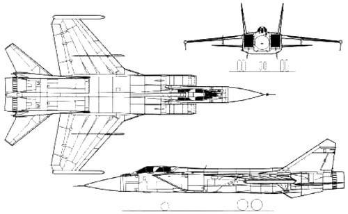 Mikoyan-Gurevich MiG-31 FE Foxhound
