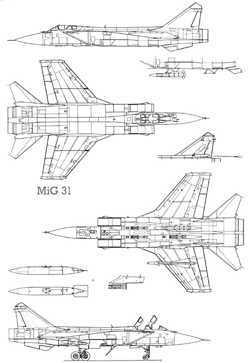 Mikoyan-Gurevich MiG-31 Foxhound