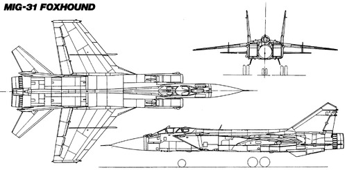 Mikoyan-Gurevich MiG-31 Foxhound [5]