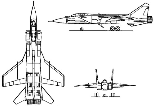 Mikoyan-Gurevich MiG-31 Foxhound [8]