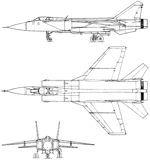 Mikoyan-Gurevich MiG-31 Foxhound [9]