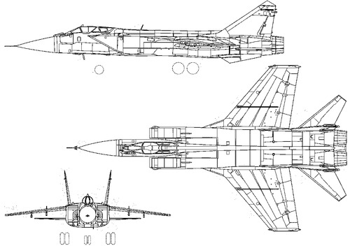 Mikoyan-Gurevich MiG-31BM Foxhound