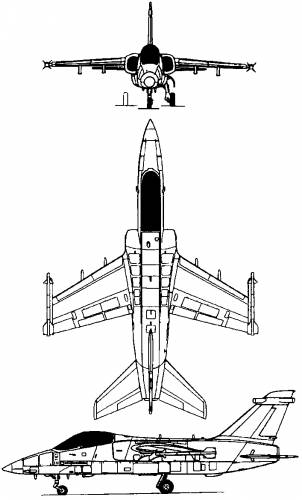 Aeritalia/Aermacchi/EMBRAER AMX (1988)