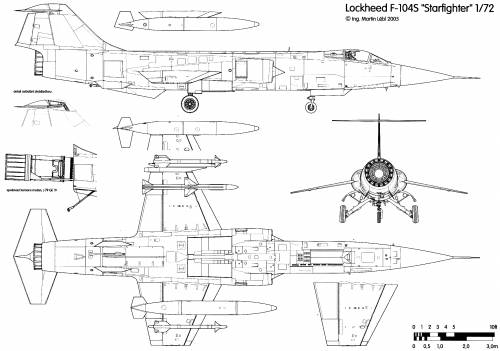 Aeritalia Lockheed F-104S Starfighter