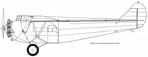 Arado VI mail transport