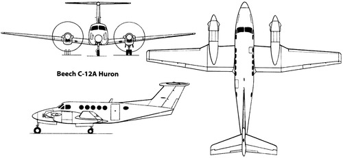 Beech C-12A Huron